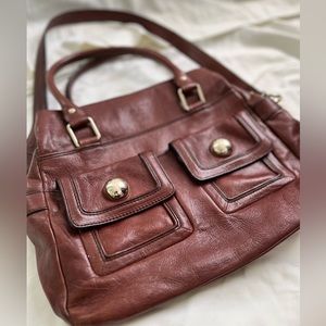 Brown kate spade leather purse